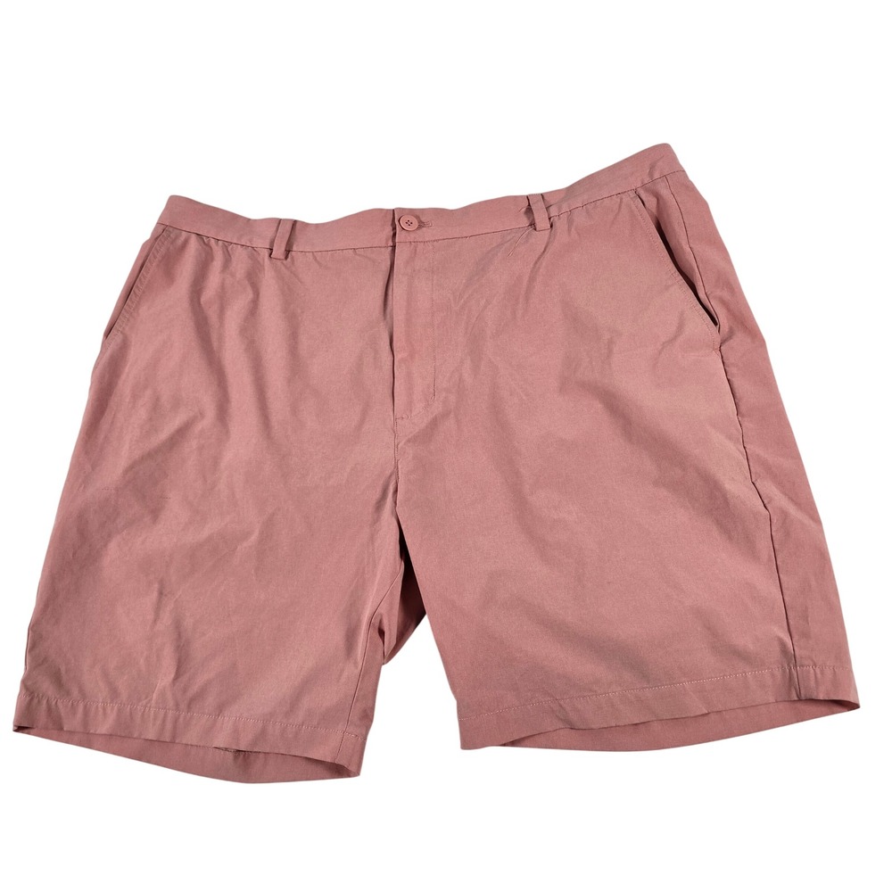 Vineyard Vines Performance Breaker Shorts Mens 42 Pink Stretch Golf 9 Inseam